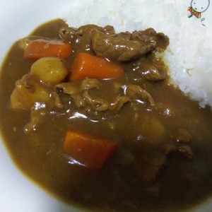 肉の旨味凝縮♡黒毛和牛のすじ肉カレー❣️